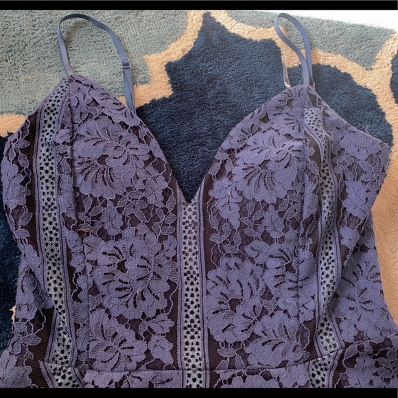 Blue Lace Dress - Picture 9 of 14